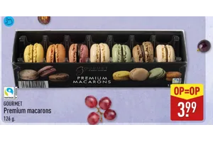 Gourmet Premium macarons