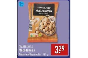 TRADER JOE'S Macadamia's