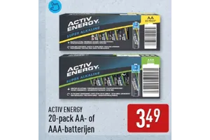 ACTIV ENERGY Batterijen