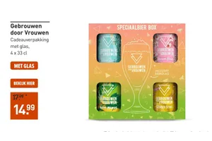 Gebrouwen door Vrouwen Speciaalbier Box