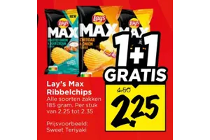 Lay's Max Ribbelchips