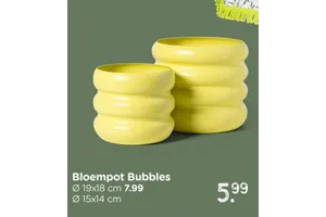 Bloempot Bubbles