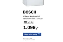 vriezer kastmodel