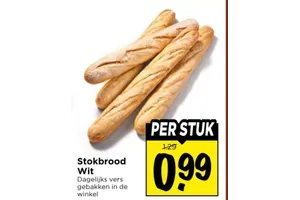Stokbrood Wit