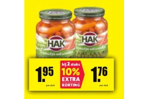 Doperwtjes aanbieding