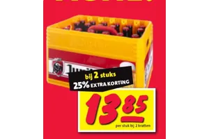 Bier aanbieding