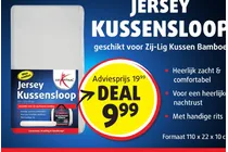 jersey kussensloop