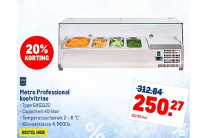 Metro Professional koelvitrine