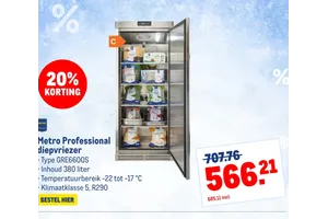 Metro Professional Diepvriezer