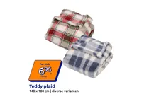 teddy plaid