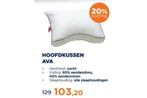hoofdkussen ava