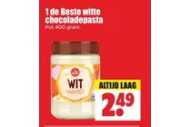 witte chocoladepasta