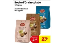 boule d or chocolade
