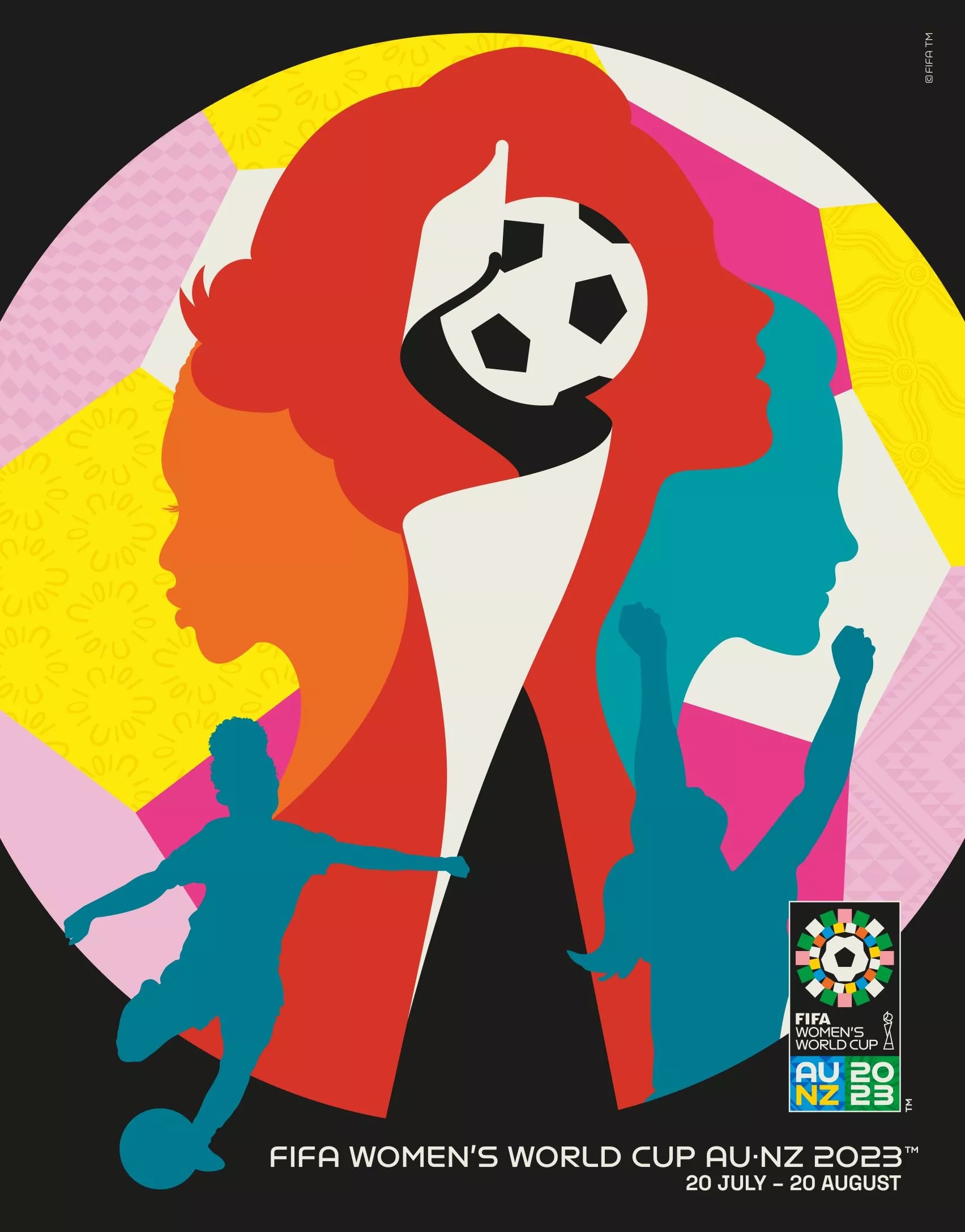 Fifa Women S World Cup 2023 Official Tournament Poster (2)