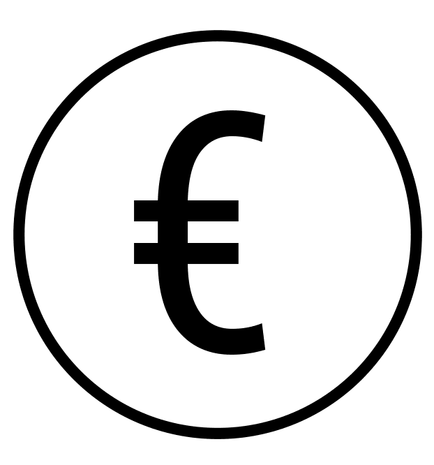 Icon mit Eurosymbol