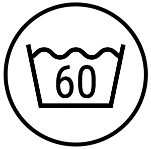 símbolo de lavado 60 grados