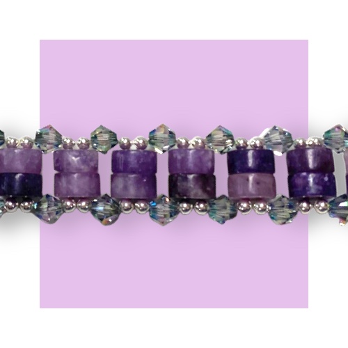Sparkling Gemstone Weave Bracelet Kit
