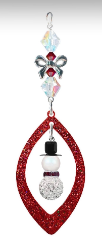 Pave Snowman Christmas Ornament Kit