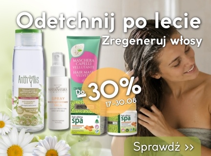 Odetchnij po lecie. Zregeneruj włosy