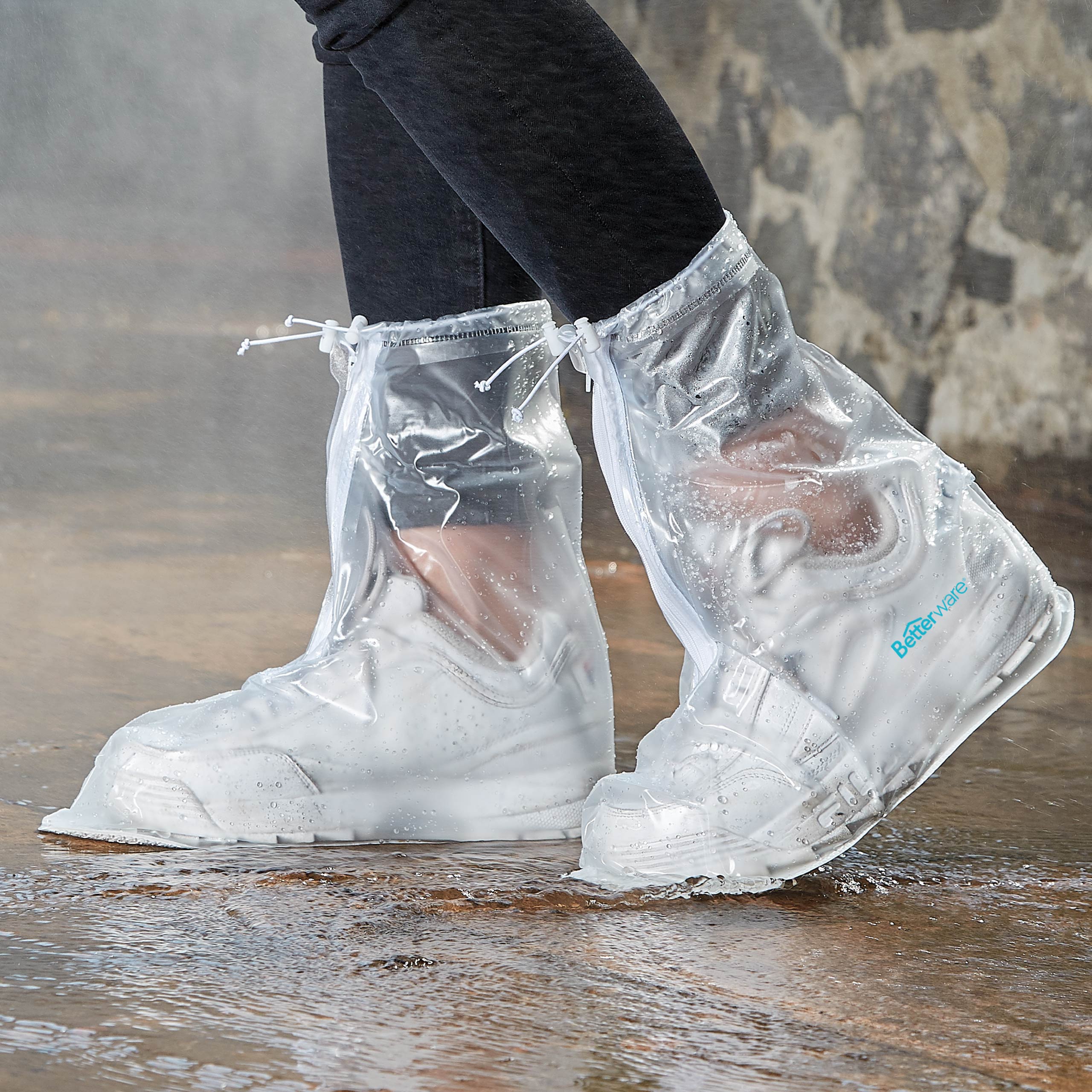 Botas Impermeables De Lluvia Cubre Zapatos Protector Calzado