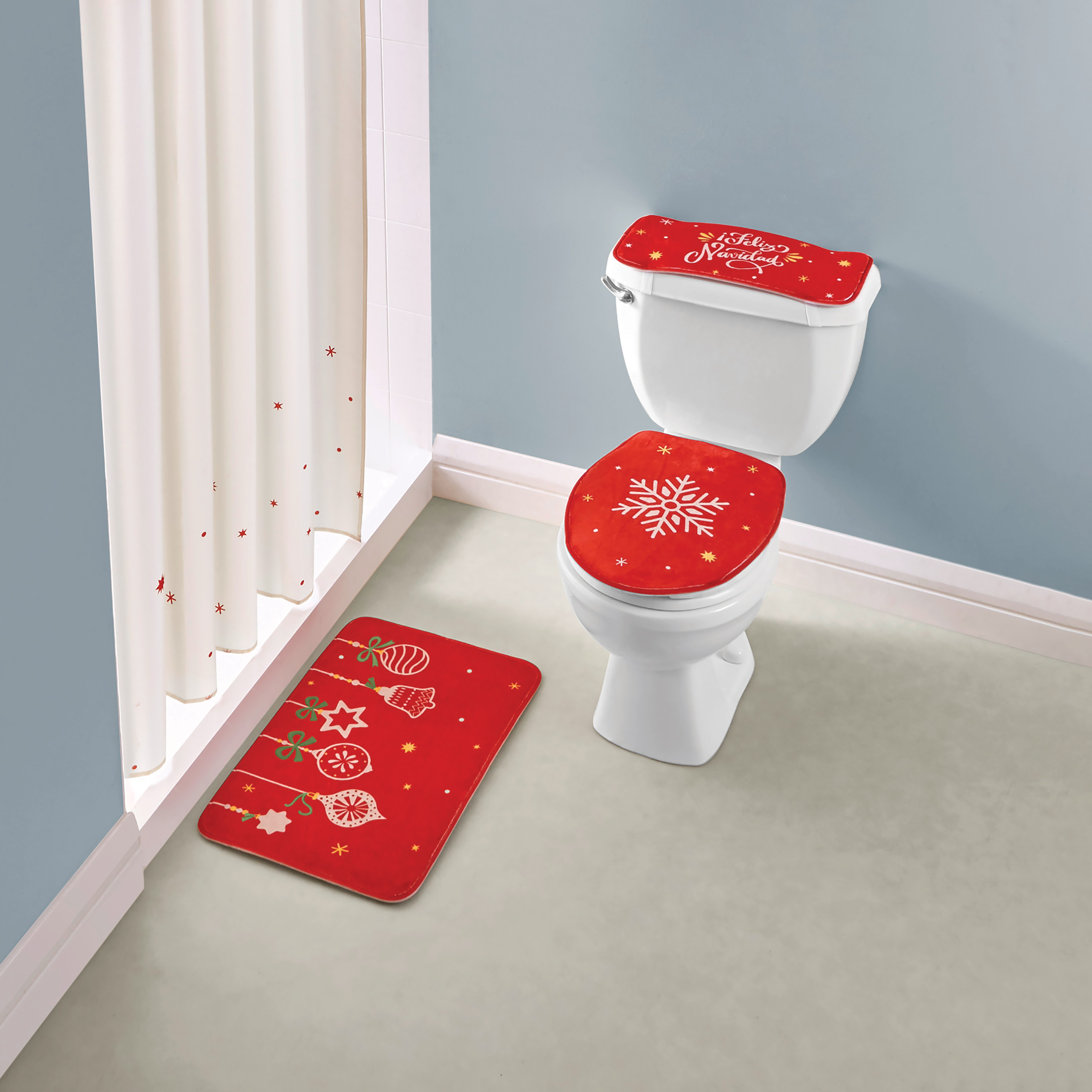 Set de Baño Navideño