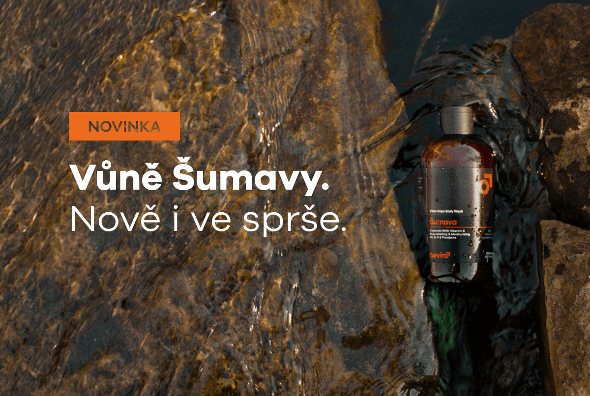 Vůně Šumavy. Teď i ve vaší sprše.