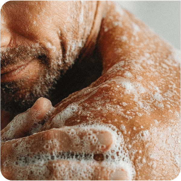 Vitae Caps Body Wash Šumava – aplikace
