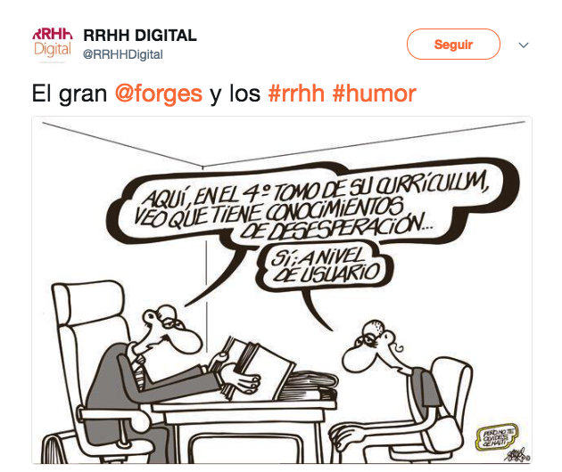 Los 10 tweets más graciosos de RRHH - beWanted