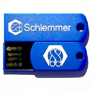 USB Flash Drive by Schlemmer, 975 Pieces, New Condition, Est. Original Retail €5,840, Tanna, DE