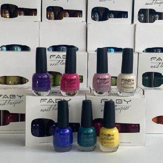 Assorted Nail Polish by Faby, Made in Italy, 999 Pieces, New Condition, Est. Original Retail €15,934, Tanna, DE