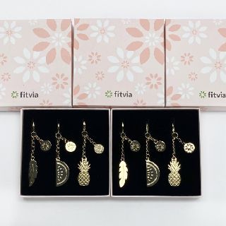 Fitvia Jewelry Happy Charms, 250 Sets, New Condition, Est. Original Retail €5,238, Tanna, DE