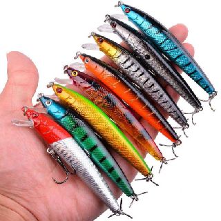 VIB Lure Micro Bait & Minnow Simulation Fishing Bait, 400 Pieces, New Condition, Est. Original Retail £5,940, Maidstone, GB