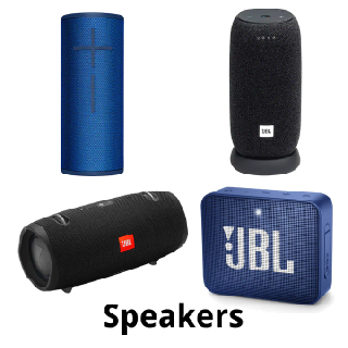 Bluetooth Speakers by Harman Kardon, Superior, Victrola & More - 63 Units - OVERSTOCK