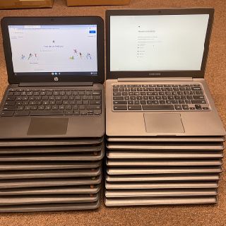 Samsung & HP Chromebooks, 20 Units, Used - Good Condition, Est. Original Retail $5,000, Beach Park, IL