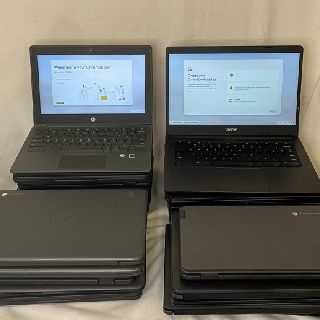 Chromebooks by HP, Acer & More, 20 Units, Used - Fair Condition, Est. Original Retail $10,000, Cypress, TX