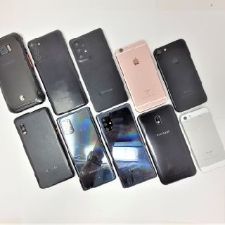 Samsung Galaxy A71 5G, iPhone 7 & More, Mixed Carrier Locked, 10 Units, Used - Fair Condition, E Grade, Est. Original Retail $5,980, Houston, TX