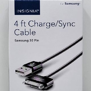 Insignia 4 ft 30-Pin Charge & Sync Cables for Samsung Galaxy Tablets, 200 Units, New Condition, Est. Original Retail $7,998, Houston, TX