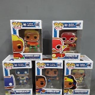 Toys Funko POP! Heroes Gingerbread, Wonder Woman, Superman, Batman & More, 384 Units, New Condition, Est. Original Retail $5,756, Las Vegas, NV