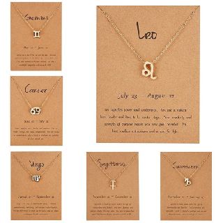 Women's Gold Plated Zodiac Sign Necklaces, 500 Units, New Condition, Est. Original Retail $9,000, Sacramento, CA