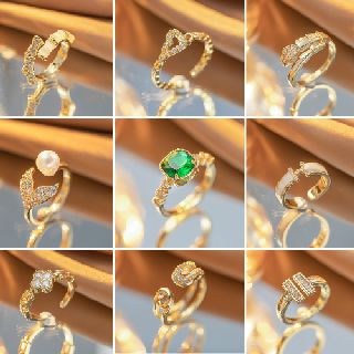 Adjustable Open End Zircon Rings, 175 Units, New Condition, Est. Original Retail $5,075, Carson, CA