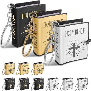 Holy Bible Mini Book Keychain Pendants, 500 Units, New Condition, Est. Original Retail $5,500, Los Angeles, CA