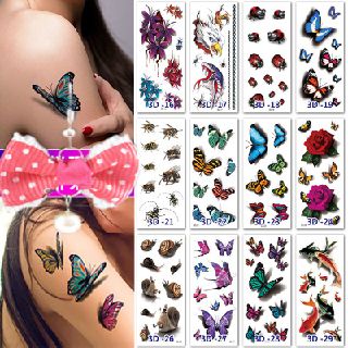 3D Waterproof Tattoo Stickers, 650 Units, New Condition, Est. Original Retail $5,005, Jurupa Valley, CA