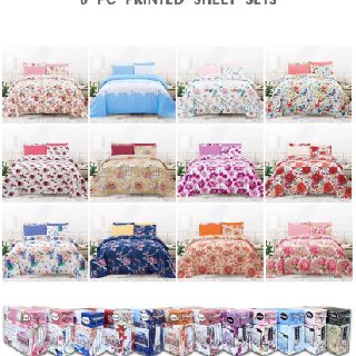 6-Piece Printed Sheet Sets, 48 Sets, New Condition, Est. Original Retail $5,040, Fresh Meadows, NY