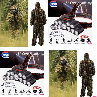 11 LED Rechargeable Headlamps, 3D Camouflage Ghillie Suits & More | Sugarland, TX