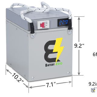 BatteryEVO 48V 1.5 kWh LiFePO4 EAGLE Battery, 3 Units, Like New Condition, Est. Original Retail $5,100, Chatsworth, CA