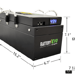 BatteryEvo Battery 48V HONEY BADGER Golf Cart Lithium Battery, 3 Units, Like New Condition, Est. Original Retail $5,100, Chatsworth, CA