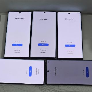 Samsung Galaxy Note10, Black, 256GB, Verizon Locked, 5 Units, Used - Fair Condition, D Grade, Est. Original Retail $5,000, Brooklyn, NY