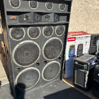 1 Pallet of Portable Speakers by ION, Klipsch & More, 17 Units, Used - Fair Condition, Est. Original Retail $5,600, San Diego, CA