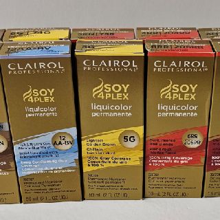 Clairol Professional Soy4Plex, Permanent Liquid Hair Color, 336 Units, New Condition, Est. Original Retail $5,037, Newark, NJ