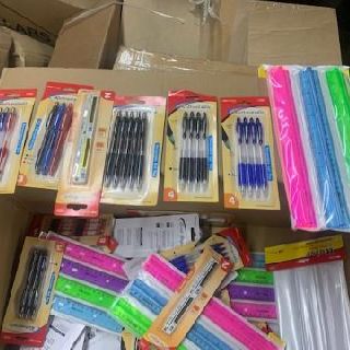 Mixed Stationery, School Supplies, Pencils, Pens, Erasers, Refills & More, 500 Units, New Condition, Est. Original Retail $5,500, Paterson, NJ